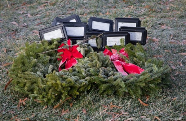 Wreaths in Section 60 of Arlington National Cemetery © 2013 Patty Hankins