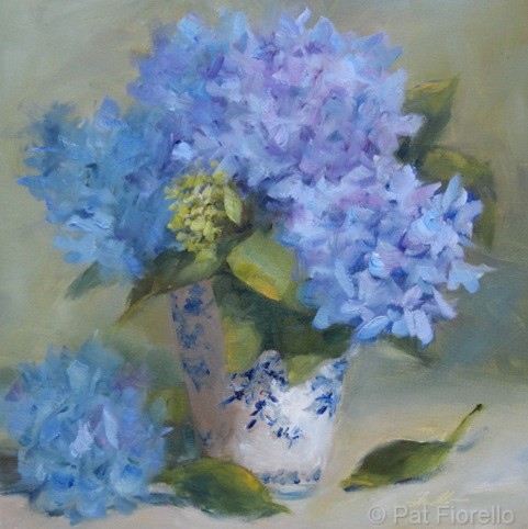 Pat Fiorello Floral Painting
