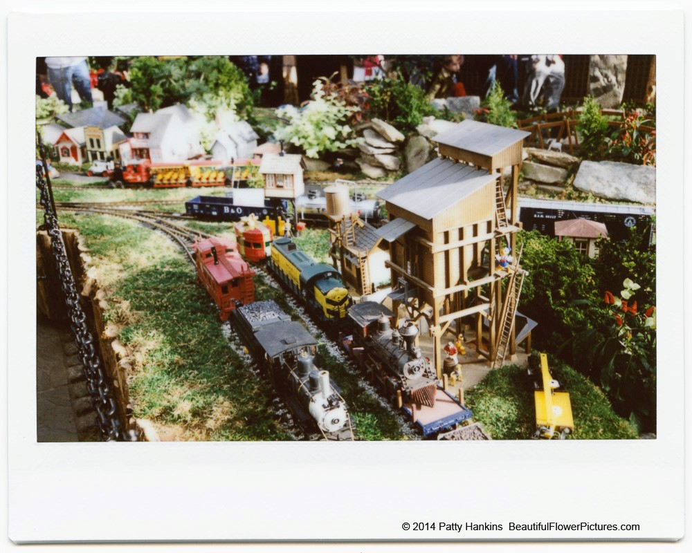 Train Yard, Train Display at Brookside Gardens © 2014 Patty Hankins