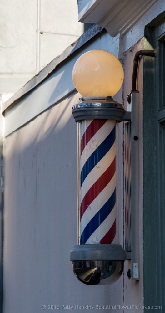 Barbershop Pole, Charleston, South Carolina © 2016 Patty Hankins