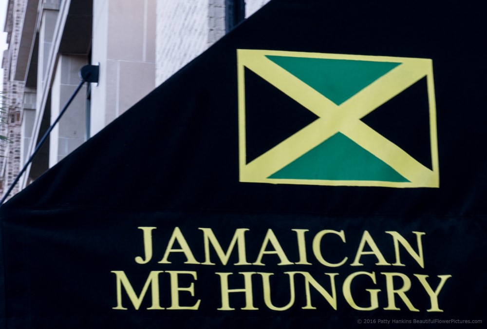 Jamaican Me Hungry Sign, Charleston, South Carolina © 2016 Patty Hankins