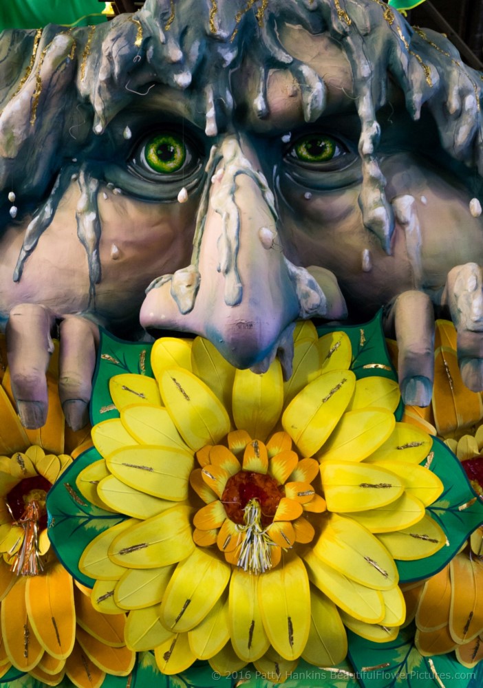 Flowers at Mardi Gras World in New Orleans © 2016 Patty Hankins