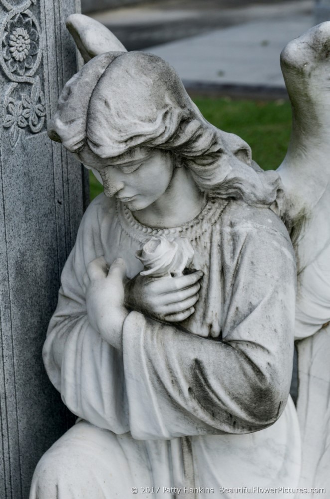 Angel At Metarie Cemetery in New Orleans, LA © 2017 Patty Hankins