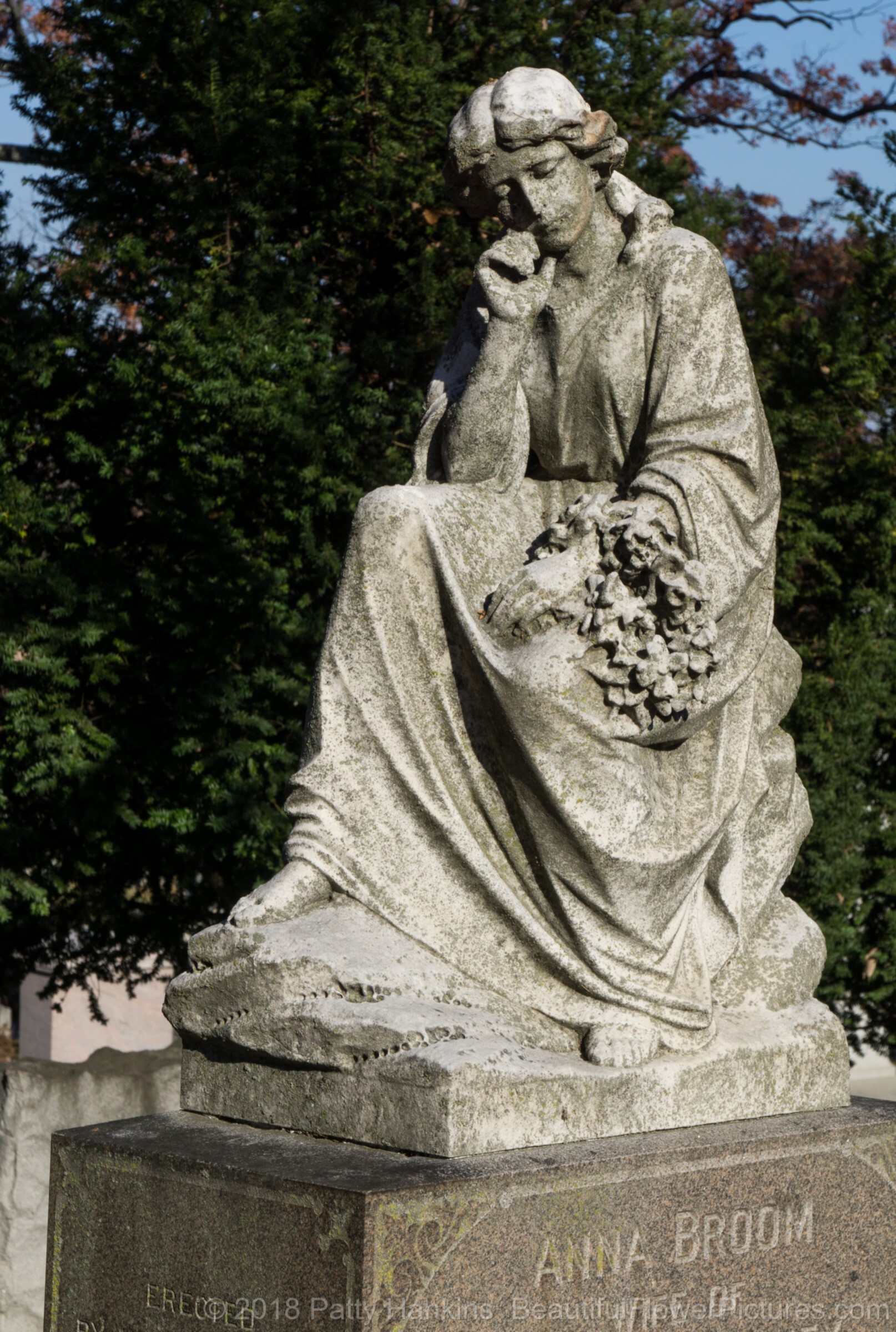 Anna Broom Grave in Rock Creek Cemetery, Washington DC © 2018 Patty Hankins