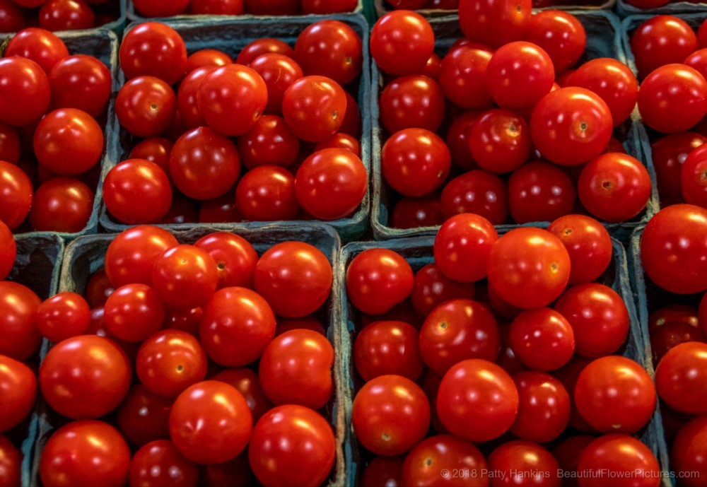 Cherry Tomatoes, Central Market, Lancaster, PA © 2018 Patty Hankins
