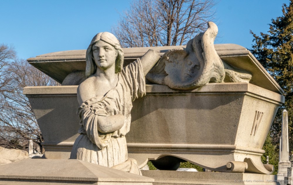 William Warner Memorial, Laurel Hill Cemetery, Philadelphia, PA © 2018 Patty Hankins