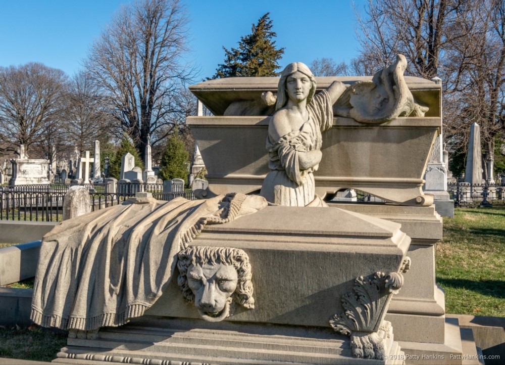 William Warner Memorial, Laurel Hill Cemetery, Philadelphia, PA © 2018 Patty Hankins