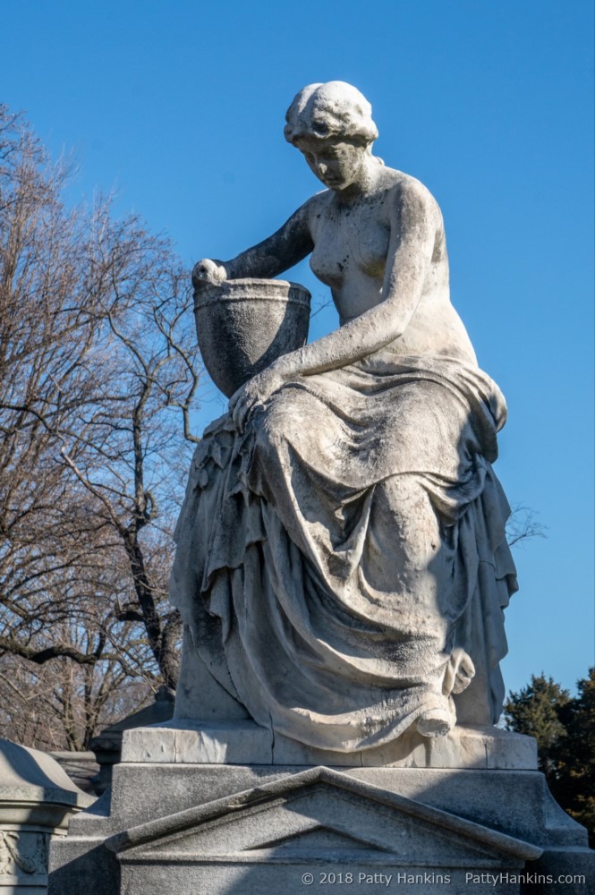 Grave at Laurel Hill Cemetery, Philadelphia, PA © 2018 PattyHankins