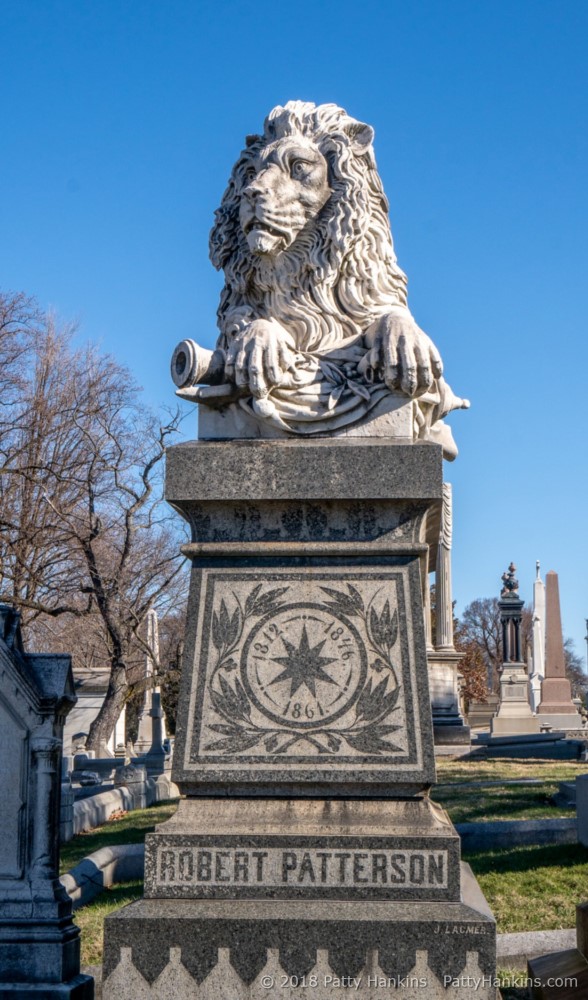 Robert Patterson Grave, Laurel Hill Cemetery, Philadelphia, PA © 2018 Patty Hankins