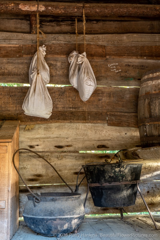In the Smokehouse, Cades Cove, Great Smoky Mountains National Park © 2018 Patty Hankins