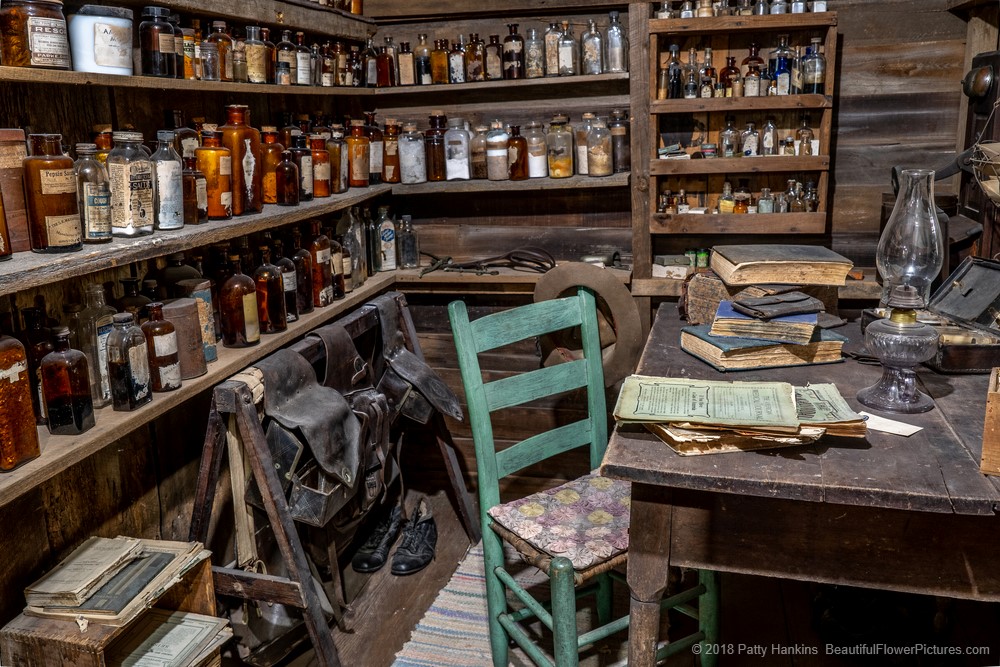 Dr Andy Osbourne's Medicine House, Museum of Appalachia, Clinton, Tennessee © 2018 Patty Hankins