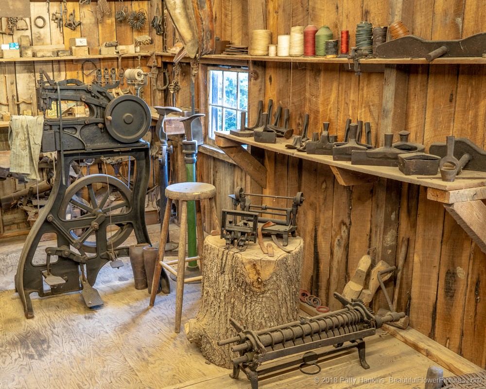 The Saddle-Maker's Shop, Museum of Appalachia, Clinton, Tennessee © 2018 Patty Hankins