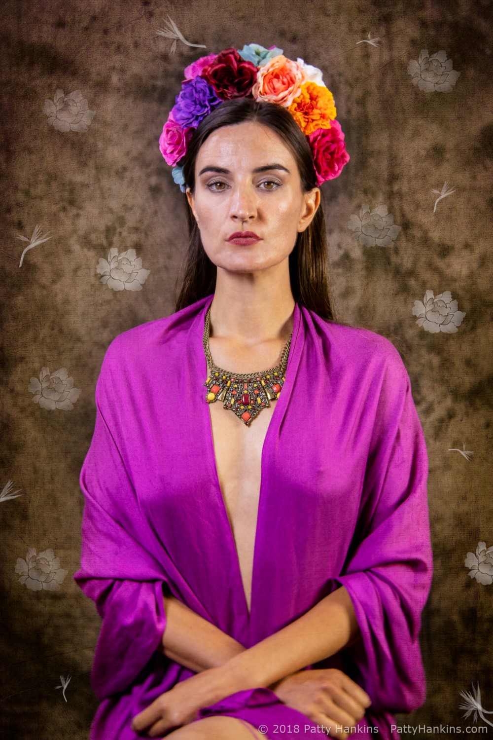 Inspired by Frida - Dakota Snow © 2018 Patty Hankins