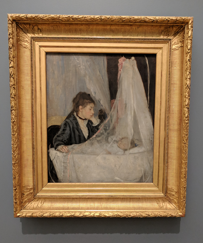 The Cradle, Berthe Morisot, 1872 