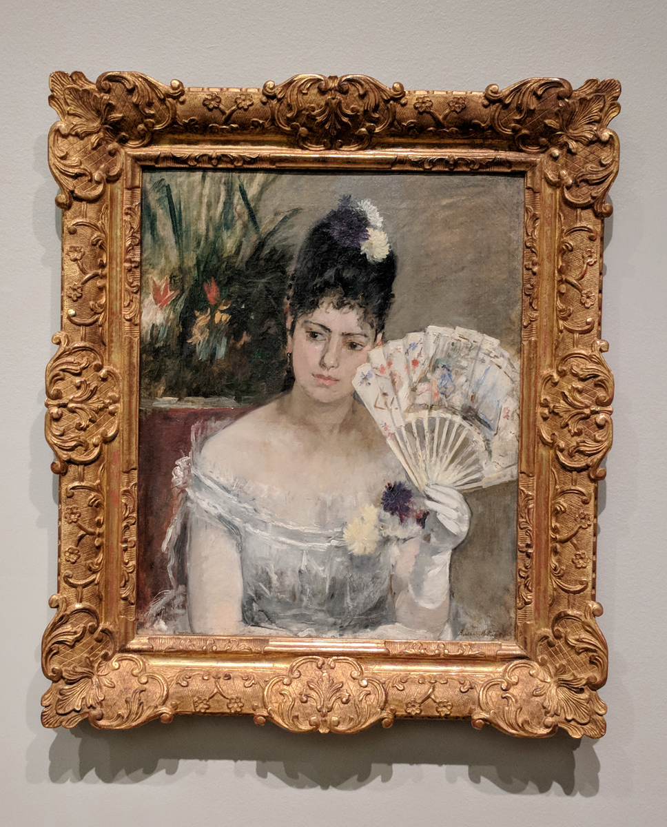 At the Ball. Berthe Morisot. 1876