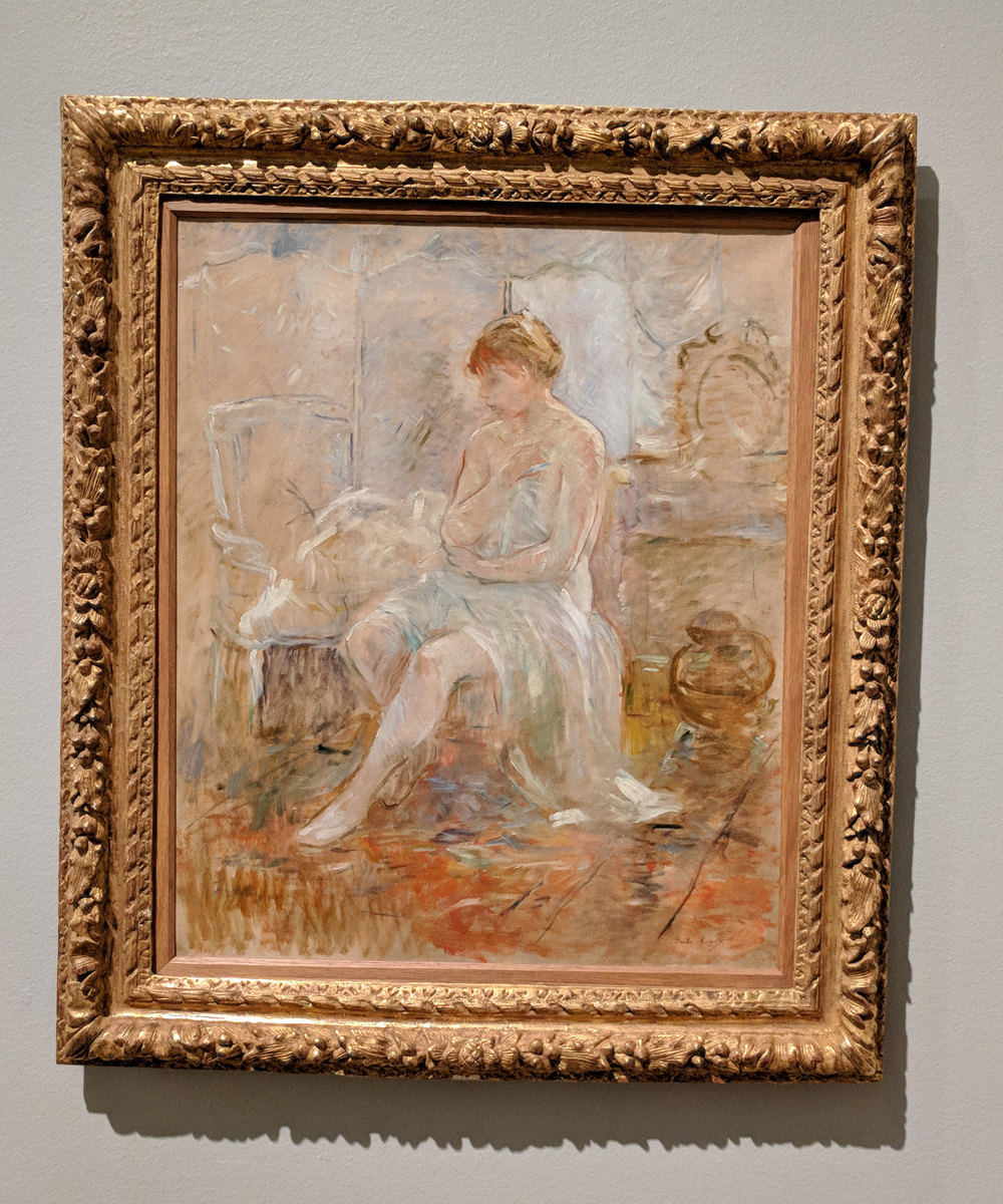 Model at Rest. Berthe Morisot. 1887