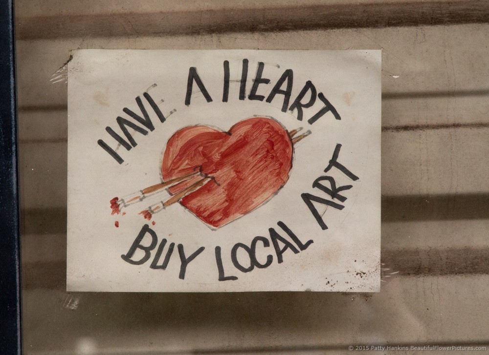 Have a Heart, Buy Local Art © 2015 Patty Hankins