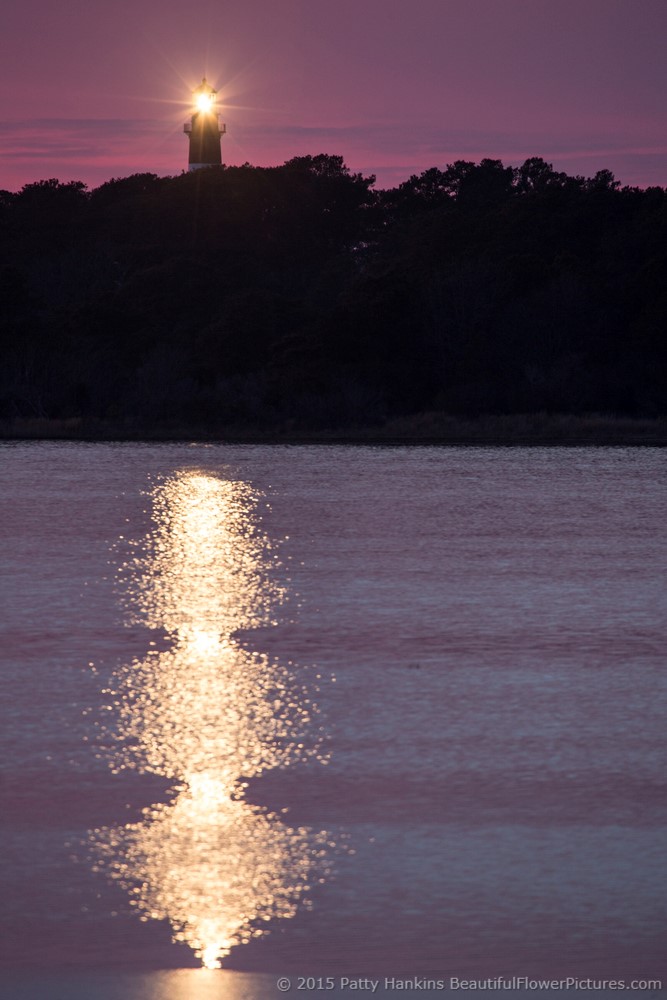 Assateague Light at Sunset, Chincoteague NWR © 2015 Patty Hankins