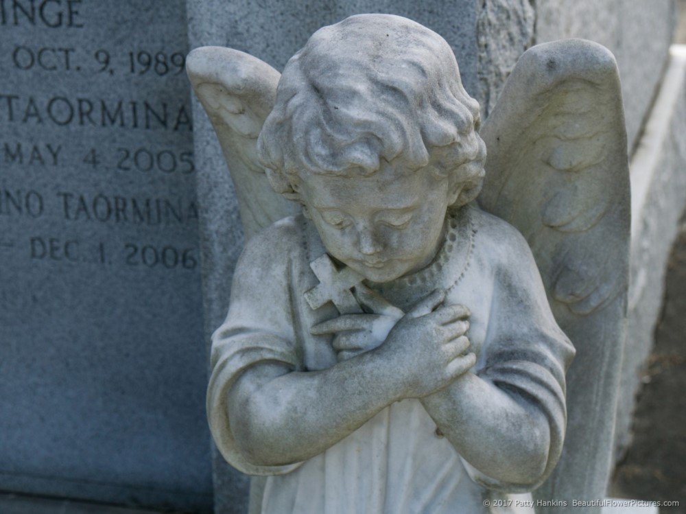 Angel At Metarie Cemetery in New Orleans, LA © 2017 Patty Hankins
