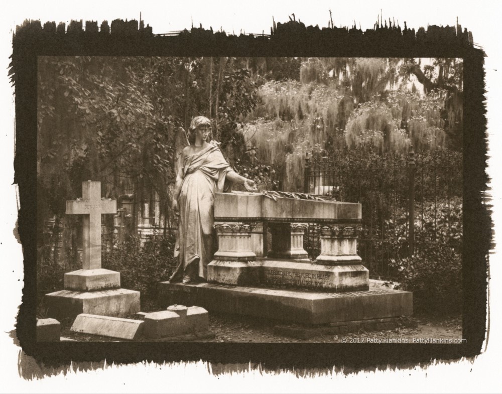 Bonaventure Cemetery Graveyard Angel Kallitype Available on my Website