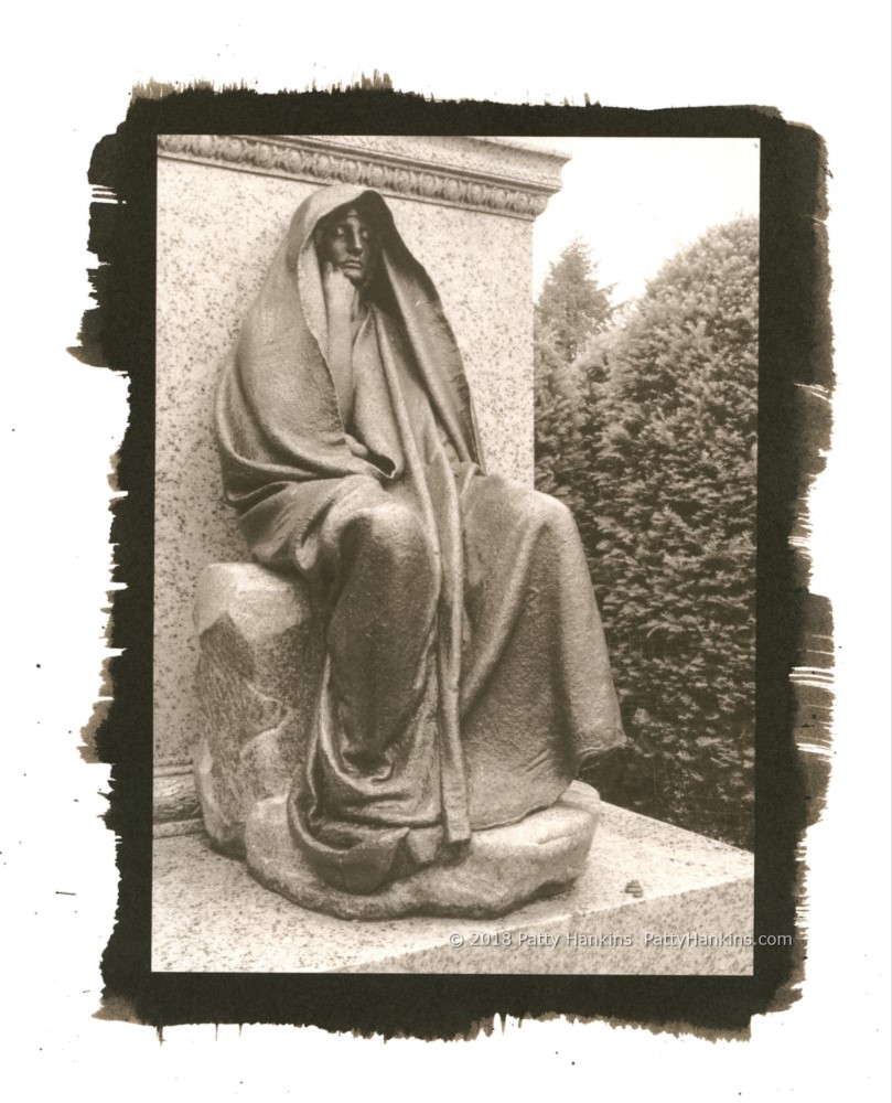 Grief, The Adams Memorial Palladium Toned Kallitype – New on my Website