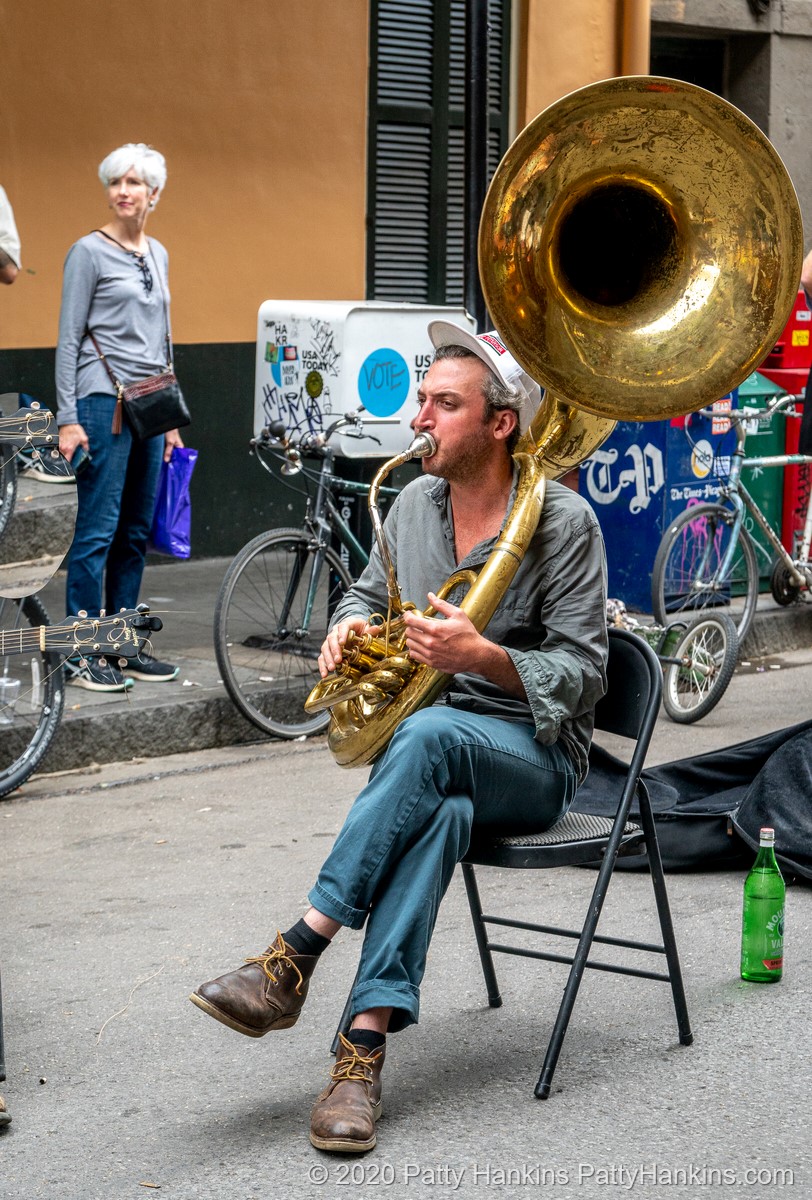 Music in the Streets, New Orleans © 2020 Patty Hankins