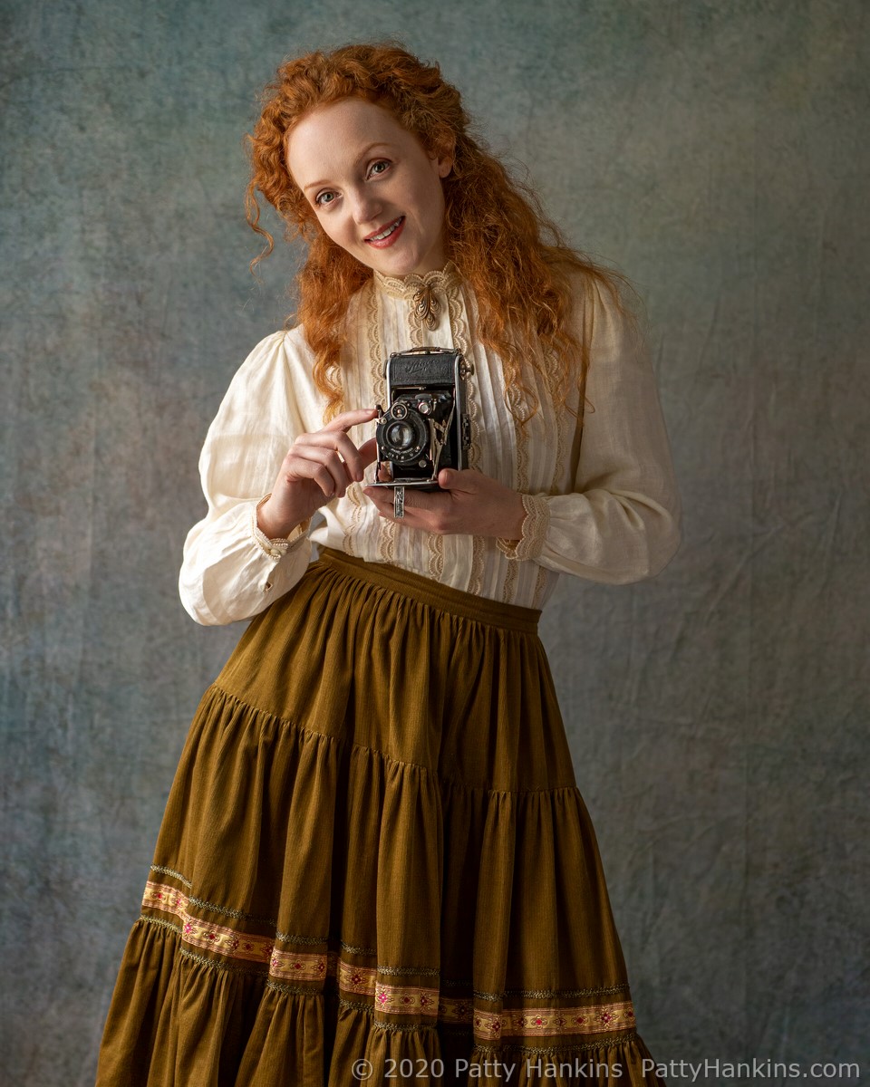 Kodak Girl Ivory Flame © 2020 Patty Hankins