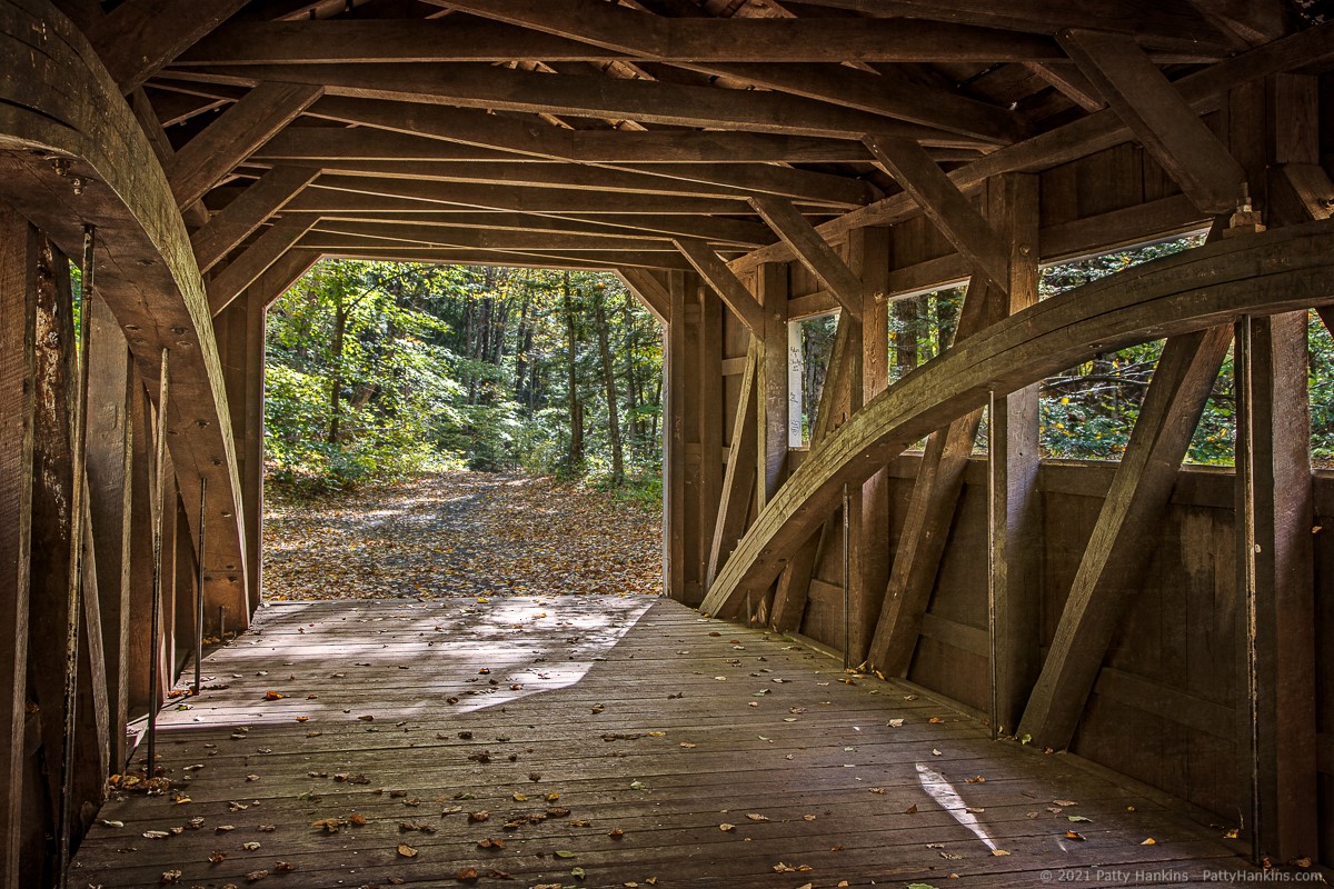 Covered Bridge at Southford Falls State Park © 2021 Patty Hankins