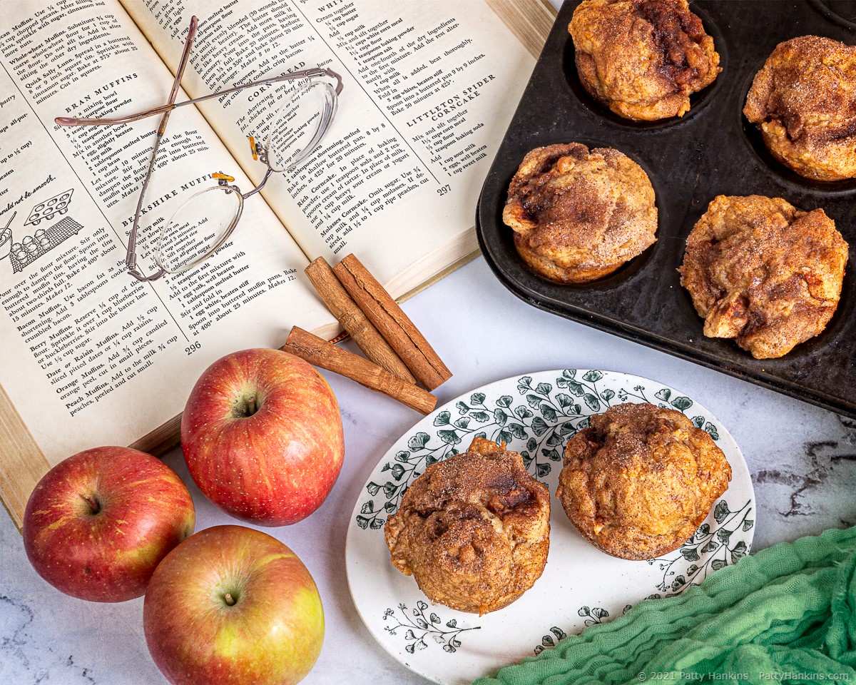 Apple Snickerdoodle Muffins © 2021 Patty Hankins
