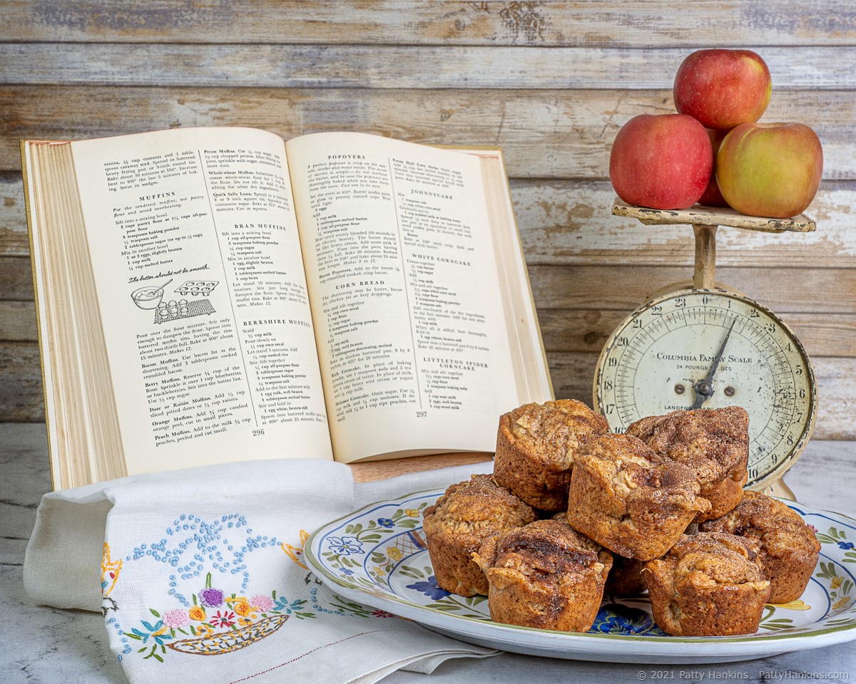 Apple Snickerdoodle Muffins © 2021 Patty Hankins