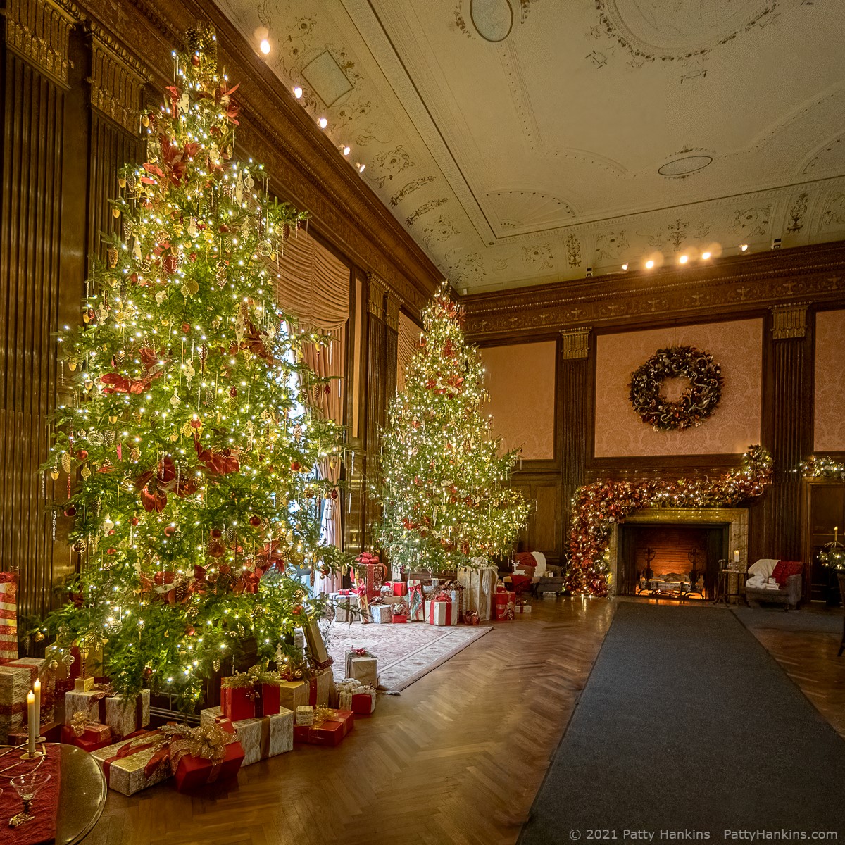 Christmas in the Music Room, Longwood Gardens © 2021 Patty Hankins 